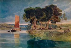 川の情景、c1800-1842、1924