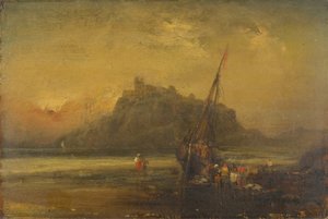 ビーチシーン 作： John Sell Cotman