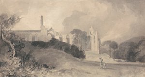 Bolton Priory, Yorkshire 作： John Sell Cotman