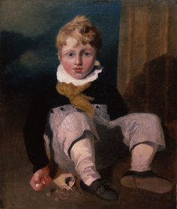 マーブルズの少年（ヘンリーコットマン）1808 作： John Sell Cotman