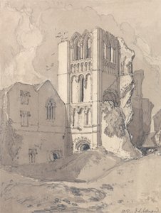 Castelo Acre Priory, Norfolk 作： John Sell Cotman