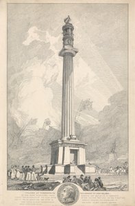 ネルソン卿の記憶へのヤーマスのコラム 作： John Sell Cotman
