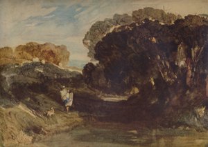 ダーク・ツリー、1923 作： John Sell Cotman