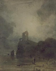 ドルバダーン城 作： John Sell Cotman