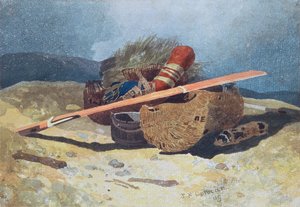 Fish Swills and Rudder、1809（鉛筆、紙にトイレ） 作： John Sell Cotman