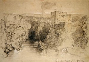 フラムリンガム城 作： John Sell Cotman