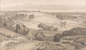 ノリッジ近郊のホルト・ヒース 作： John Sell Cotman