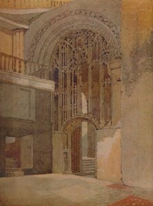 ノーリッチ大聖堂、1923年 作： John Sell Cotman