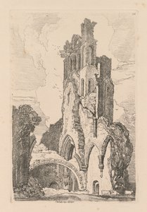 Book of Studies: Plate 34, Llanathony Abbey, Monmouthshire