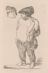 スタディは無料です。Plate47、A Study、1838。 作： John Sell Cotman