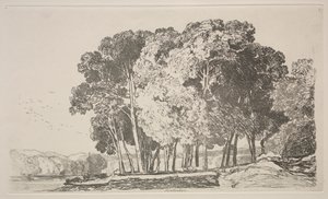 Book of Studies: トゥイッケナム 作： John Sell Cotman