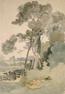 1865年、ヨークシャー州ブランズビー近郊 作： John Sell Cotman