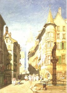 No.0944 シャフハウゼン 1820年頃～30年頃（水彩、鉛筆、紙 作： John Sell Cotman