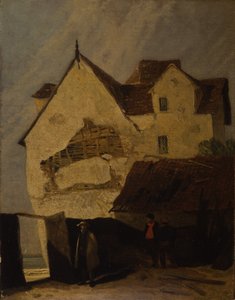 ゴーレストンの古い家 作： John Sell Cotman