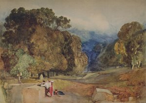 パークシーン、1923 作： John Sell Cotman