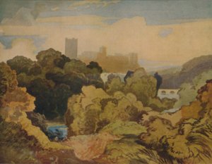 リッチモンド、ヨークシャー、1923 作： John Sell Cotman