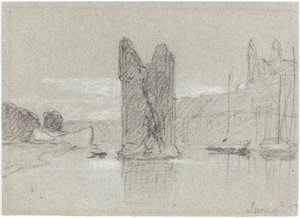 悪魔の塔 作： John Sell Cotman