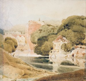 ヨークの水門（紙に水彩） 作： John Sell Cotman