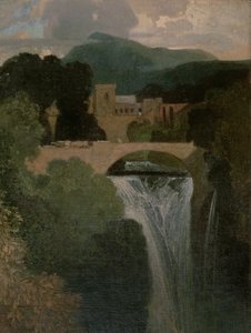 滝 作： John Sell Cotman