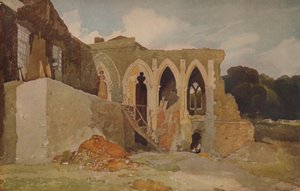 ウォルシンガム修道院、1923 作： John Sell Cotman