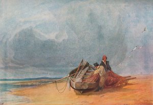 ヤーマスビーチ、c1808 作： John Sell Cotman