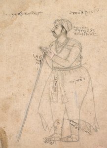ビカネールのマハラジャ ライ シン (在位 1574 ～ 1612 年) の肖像 作： John Seymour
