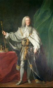 キングジョージ2世の肖像、1758年 作： John Shackleton
