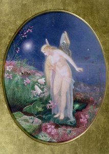 蜂蜜の袋は謙虚な蜂から盗み、夜からはその太ももを先細りにし、妖精の輝き虫の目でそれらを照らす 作： John Simmons