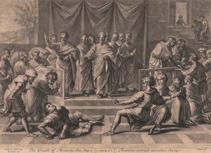 A morte de Ananias