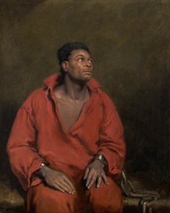 囚われの奴隷、1827年。 作： John Simpson