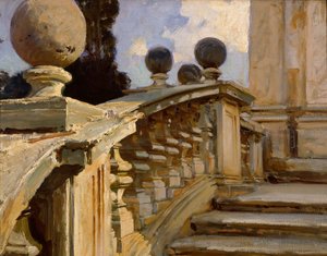 手すり, c1880-1920 作： John Singer Sargent