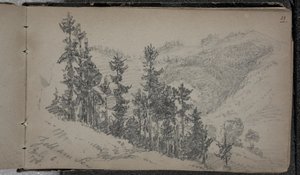 アルパインランドスケープ、ツェルアムゼー、オーストリア 作： John Singer Sargent