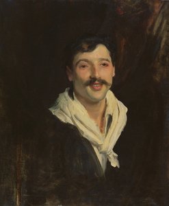 イタリアの船乗り（油彩・キャンバス） 作： John Singer Sargent