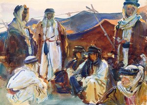 ベドウィンキャンプ、1905年から2006年（紙にトイレ）