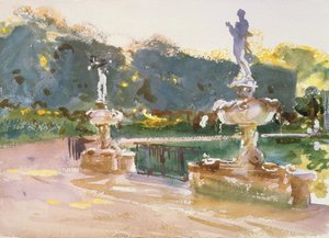 ボーボリ庭園、1907年頃