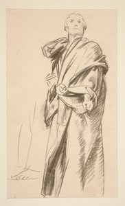 ドレープ立ち姿 作： John Singer Sargent