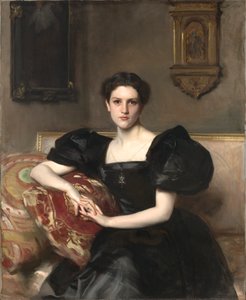 エリザベス・ウィンスロップ・チャンラー夫人ジョン・ジェイ・チャップマン、1893年。 作： John Singer Sargent