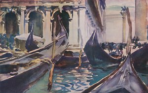 ピアツェッタのゴンドラ、c1904、1925年。