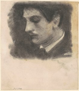 男の頭 作： John Singer Sargent