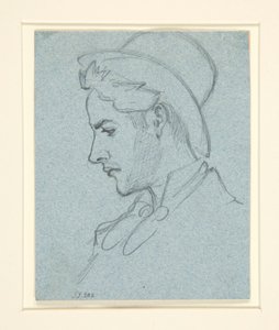 若い男の頭 作： John Singer Sargent