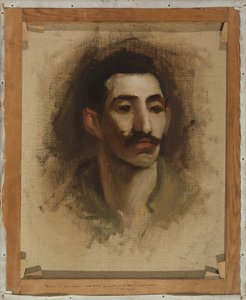 男の頭、1905 作： John Singer Sargent