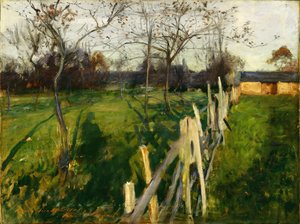 ホームフィールド、1885年 作： John Singer Sargent