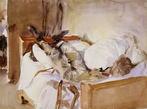 スイス（紙にトイレ） 作： John Singer Sargent