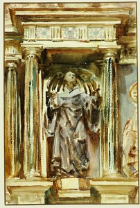 グラナダの教会で 作： John Singer Sargent