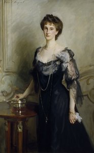 レディー・エヴリン・キャベンディッシュ（油彩・キャンバス 作： John Singer Sargent