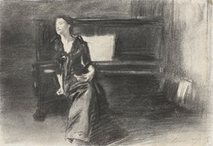 レディ・アット・ザ・ピアノ 作： John Singer Sargent