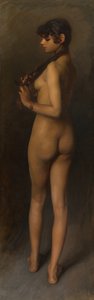 人生研究 (エジプトの少女の研究) 作： John Singer Sargent