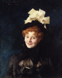 エスクディア夫人、1883年頃 作： John Singer Sargent
