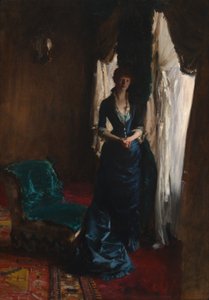 マダム ポール エスクディエ ルイーズ ルフェーブル、1882 年。 作： John Singer Sargent