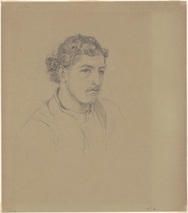 巻き毛の男 作： John Singer Sargent